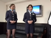 Japanischer Tokyo Flugbegleiter