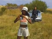 Afrika hat aufregenden Sex im Freien