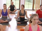 Yoga-Session endet mit Schweißausbrüchen
